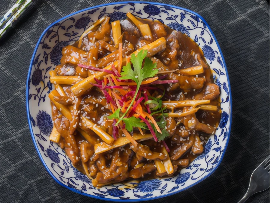 Beef With Bamboo Shoots