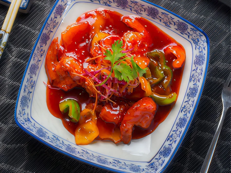 Sweet And Sour Shrimps