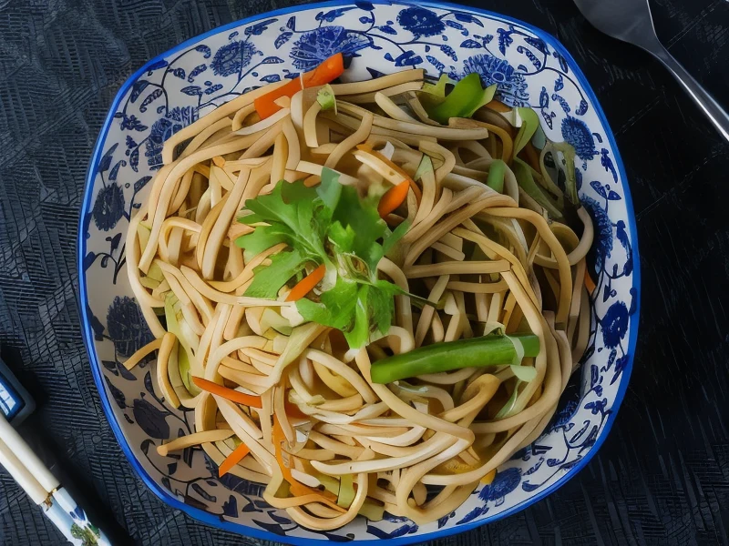 Noodles With Vegetables